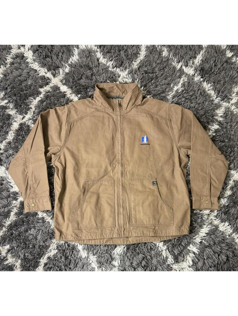 Vintage Dri-Duck Nationwide Workwear Men’s Jacket Detroit Size XXL Brown